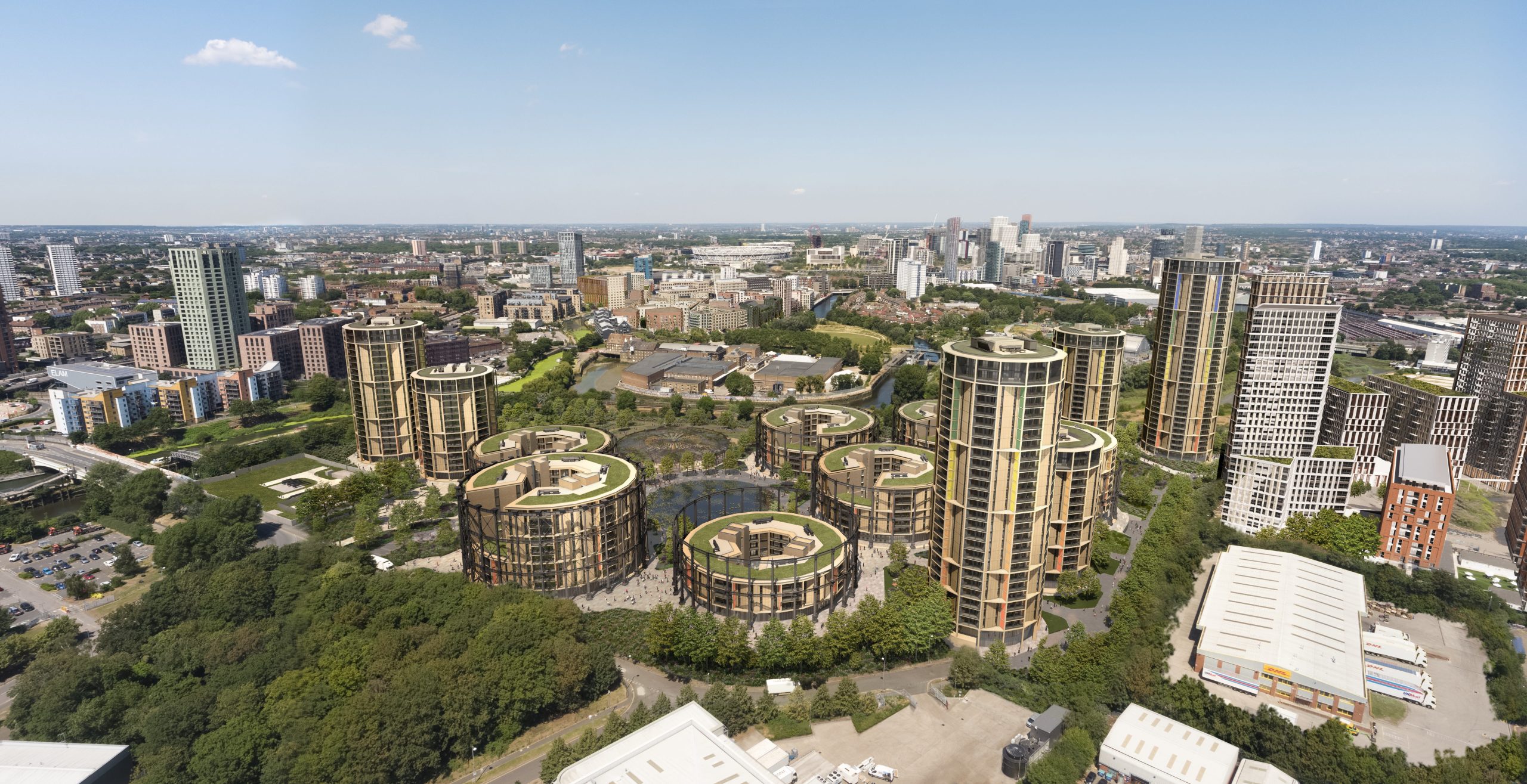 Bromley by Bow Gasworks